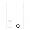 Wide O Silicone Cockring - L - 42mm - Black